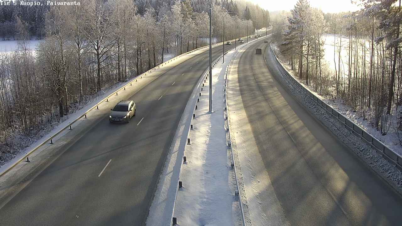 Weather Camera Image Väg 5 Kuopio, Päiväranta, Kuopio, Pohjois-Savo