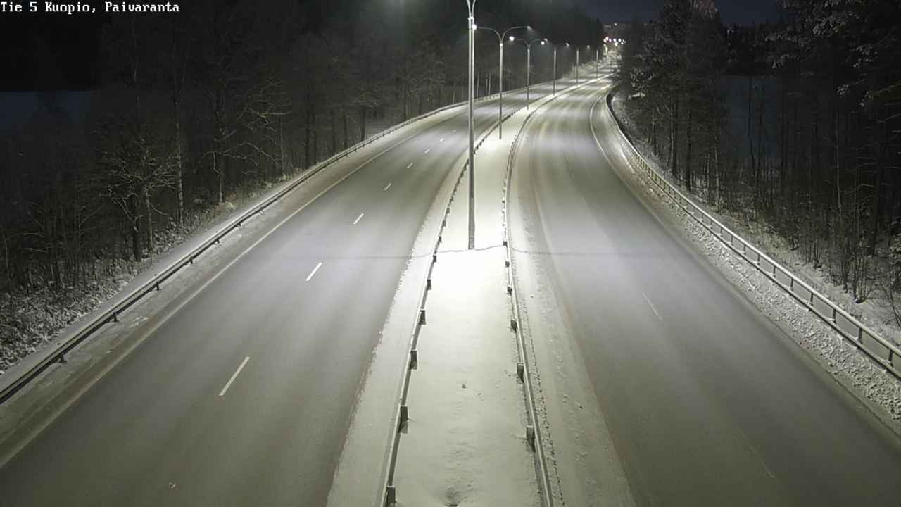 Weather Camera Image Väg 5 Kuopio, Päiväranta, Kuopio, Pohjois-Savo