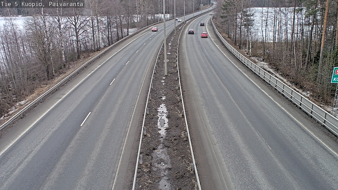 Kelikamerat Kuva Tie 5 Kuopio, Päiväranta, Kuopio, Pohjois-Savo