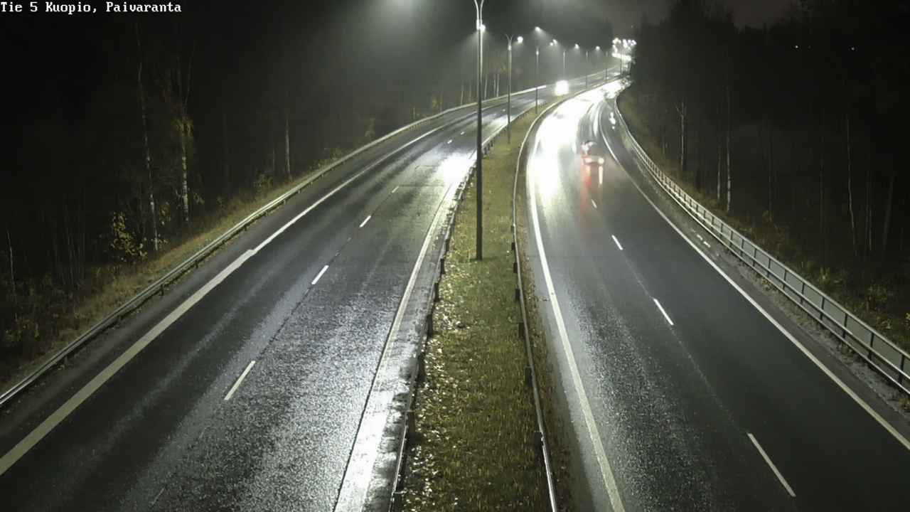 Weather Camera Image Road 5 Kuopio, Päiväranta, Kuopio, Pohjois-Savo