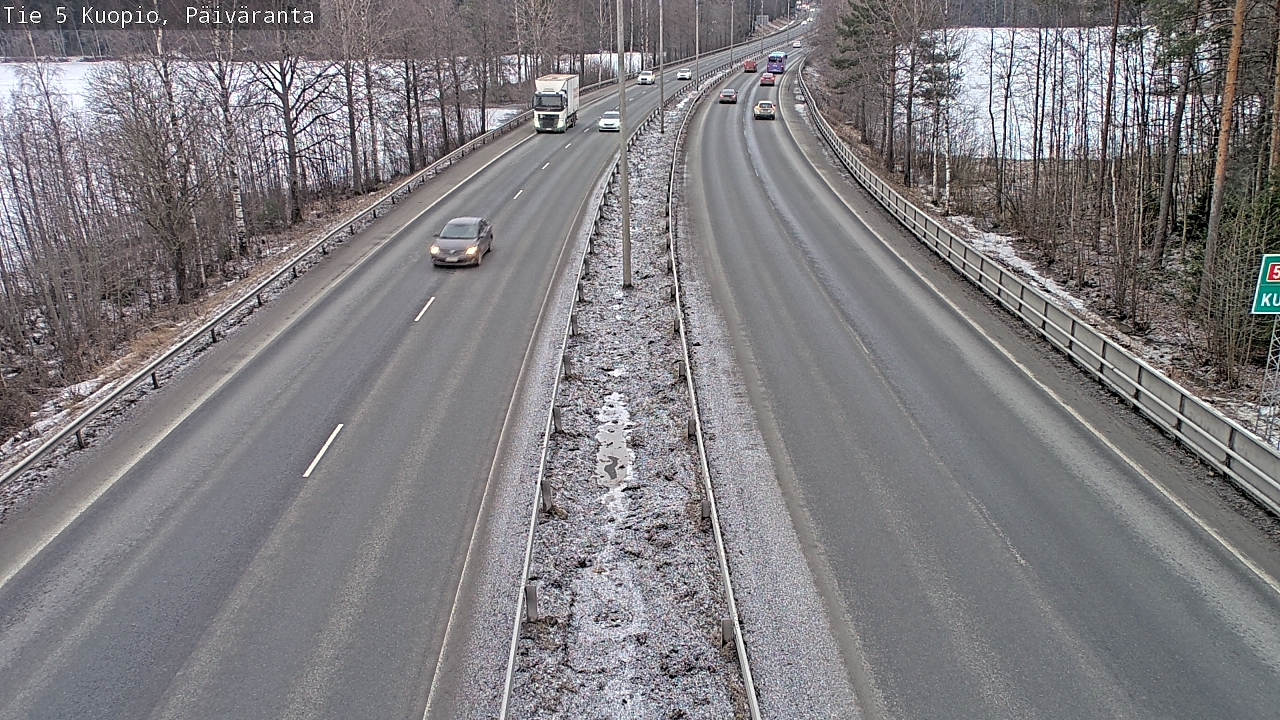 Kelikamerat Kuva Tie 5 Kuopio, Päiväranta, Kuopio, Pohjois-Savo