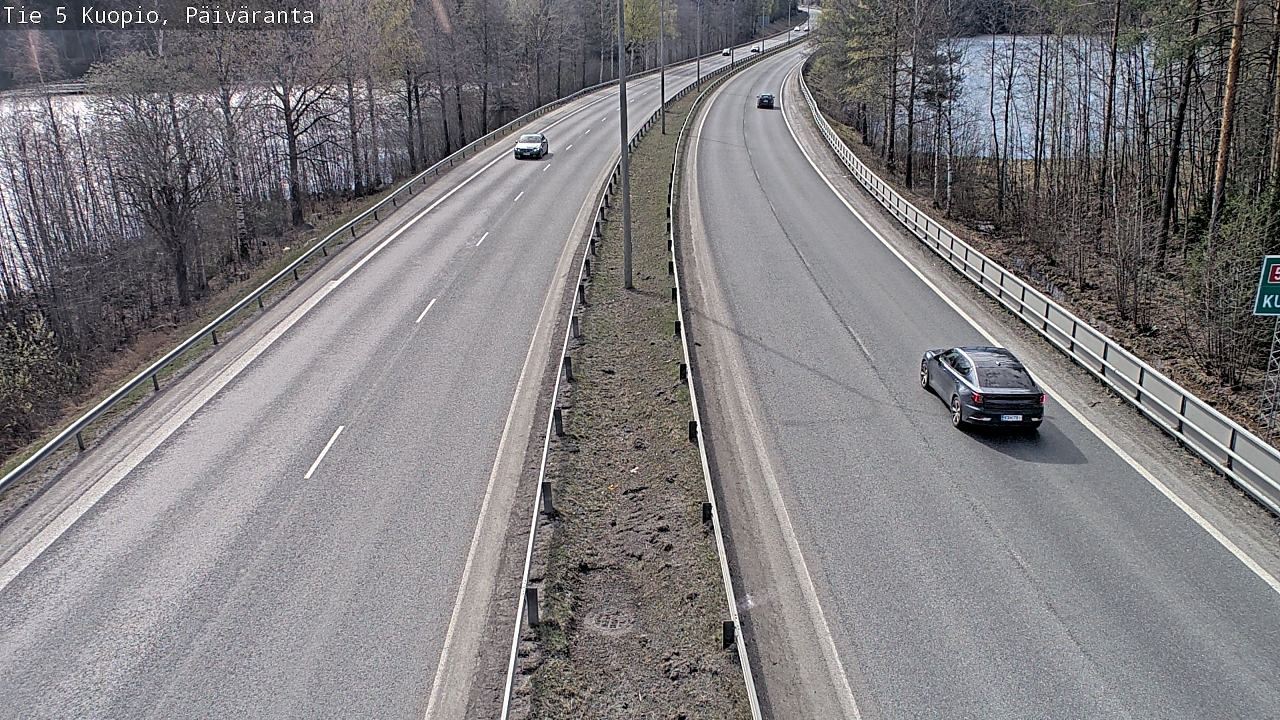Weather Camera Image Road 5 Kuopio, Päiväranta, Kuopio, Pohjois-Savo