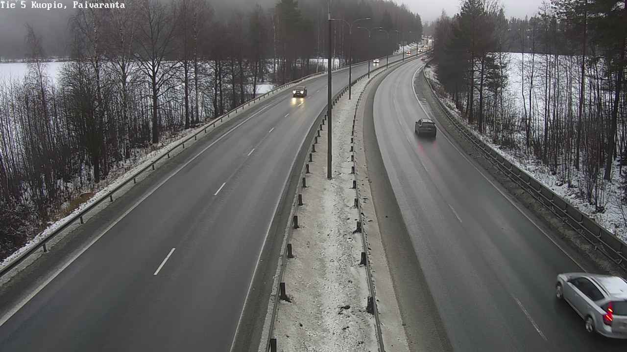 Weather Camera Image Road 5 Kuopio, Päiväranta, Kuopio, Pohjois-Savo