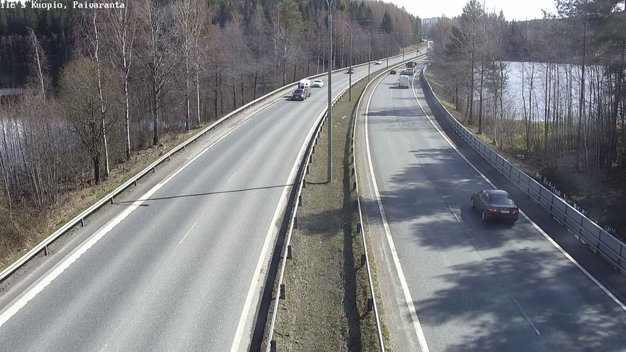 Weather Camera Image Väg 5 Kuopio, Päiväranta, Kuopio, Pohjois-Savo