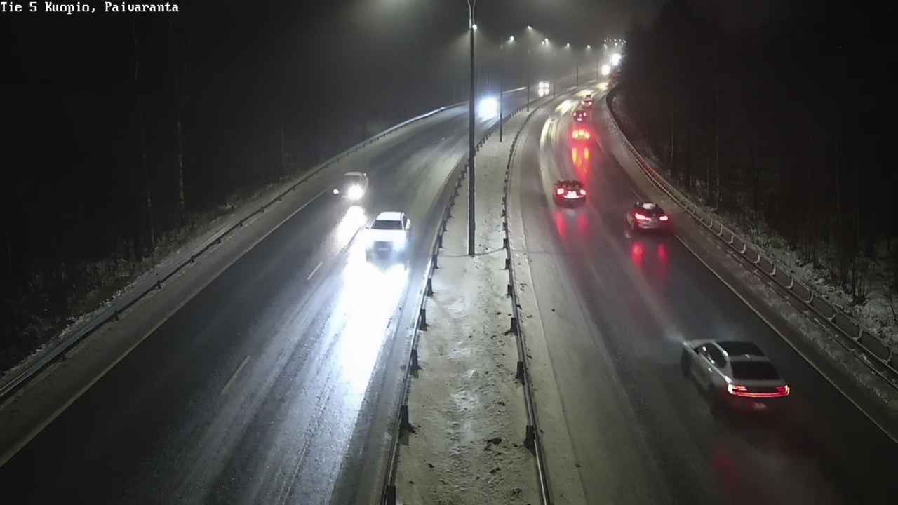 Weather Camera Image Road 5 Kuopio, Päiväranta, Kuopio, Pohjois-Savo