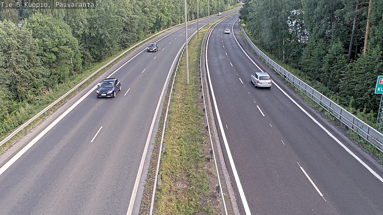 Kelikamerat Kuva Tie 5 Kuopio, Päiväranta, Kuopio, Pohjois-Savo