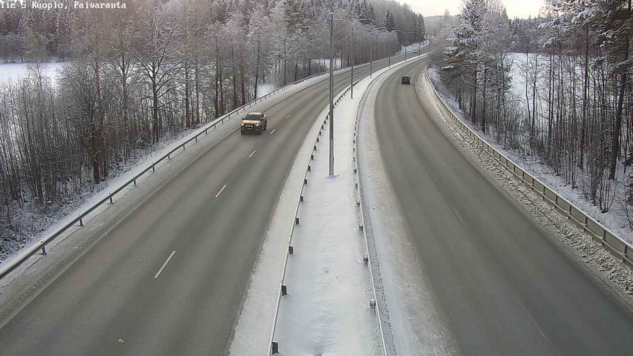 Weather Camera Image Väg 5 Kuopio, Päiväranta, Kuopio, Pohjois-Savo