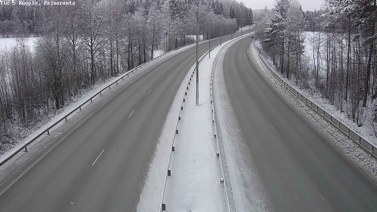 Weather Camera Image Väg 5 Kuopio, Päiväranta, Kuopio, Pohjois-Savo