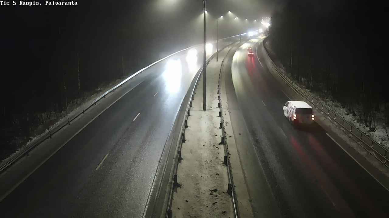 Weather Camera Image Road 5 Kuopio, Päiväranta, Kuopio, Pohjois-Savo