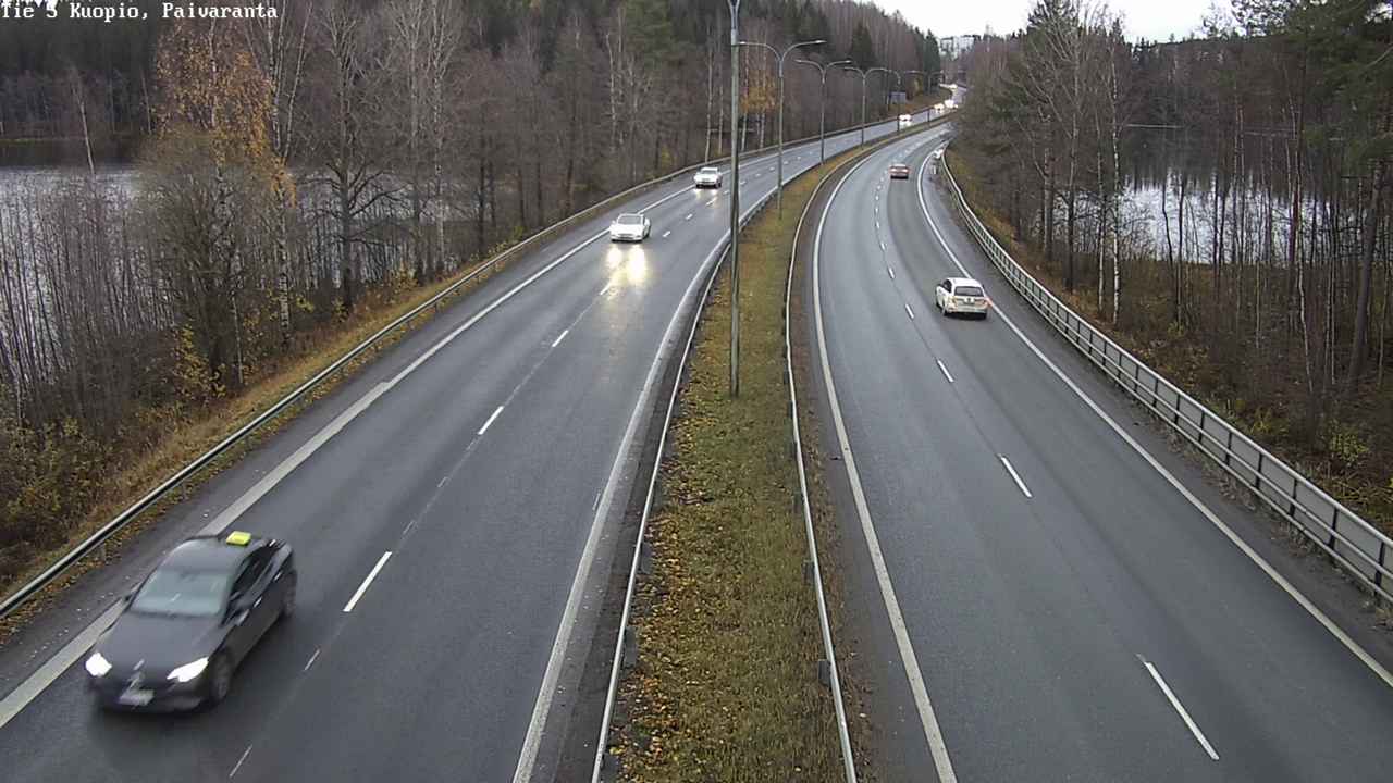 Weather Camera Image Väg 5 Kuopio, Päiväranta, Kuopio, Pohjois-Savo