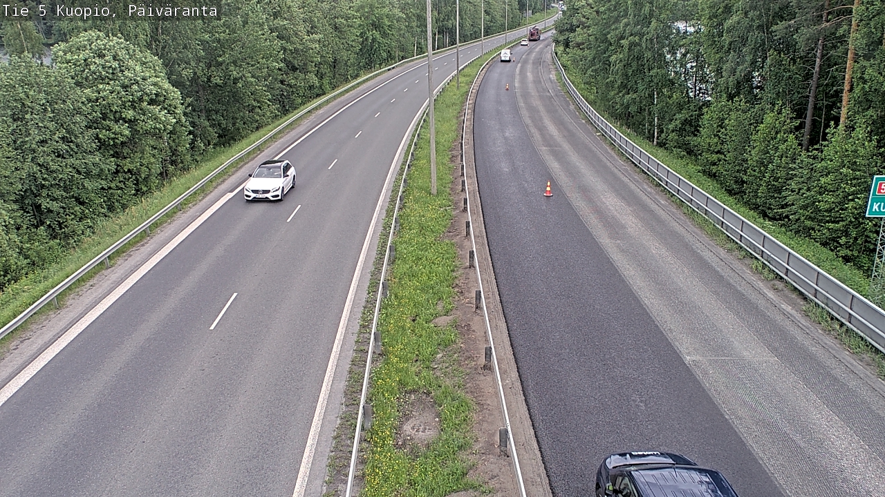 Kelikamerat Kuva Tie 5 Kuopio, Päiväranta, Kuopio, Pohjois-Savo