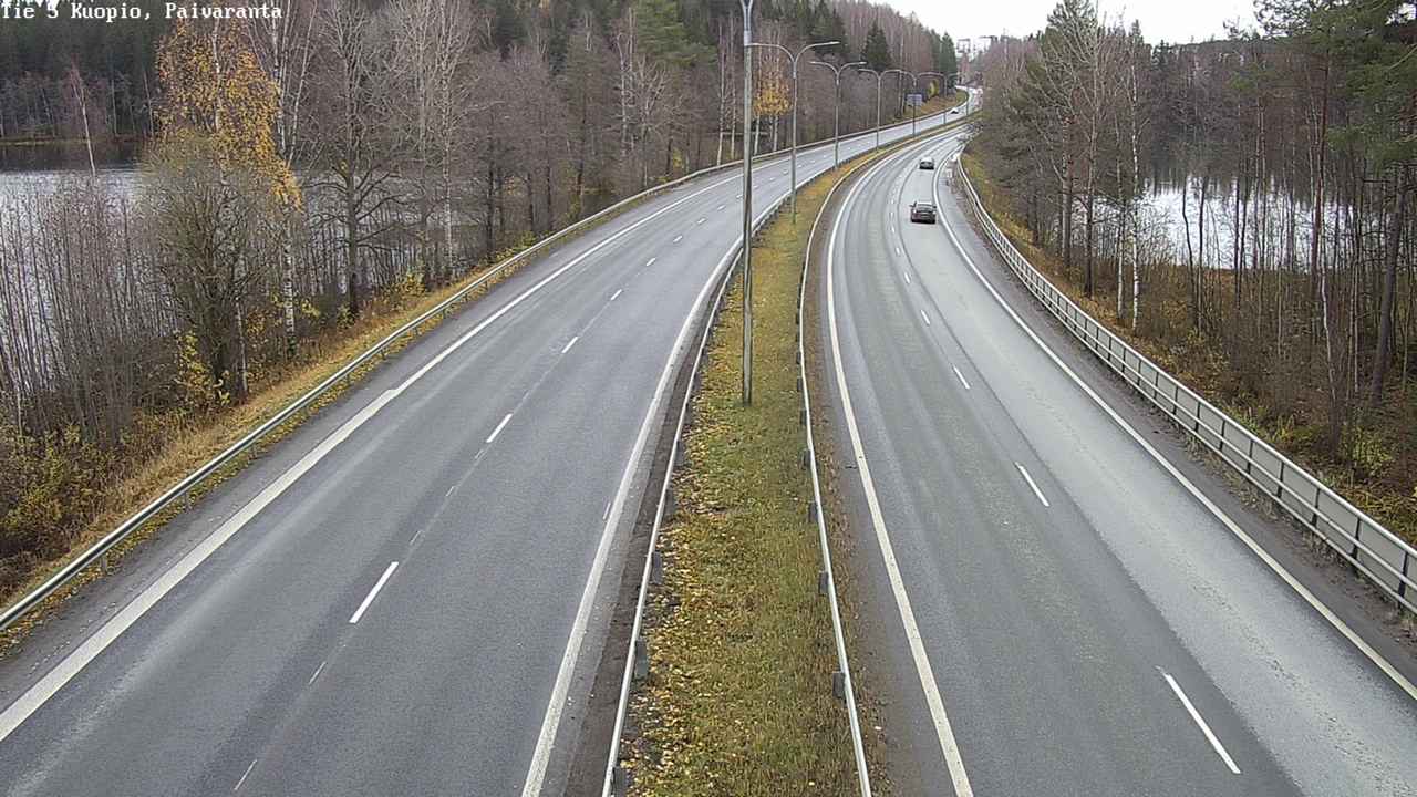 Weather Camera Image Väg 5 Kuopio, Päiväranta, Kuopio, Pohjois-Savo