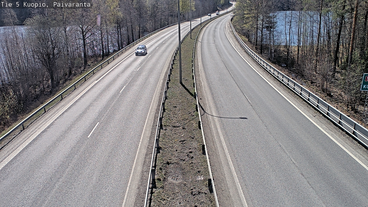 Weather Camera Image Road 5 Kuopio, Päiväranta, Kuopio, Pohjois-Savo