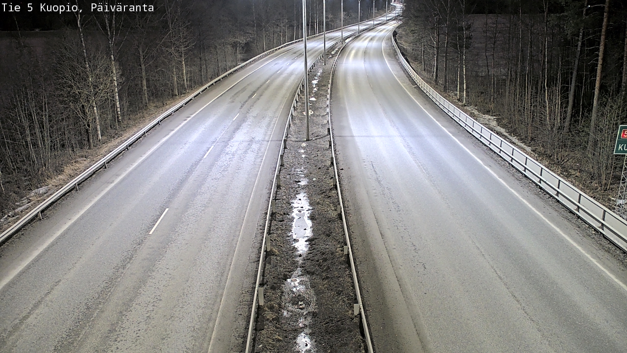 Kelikamerat Kuva Tie 5 Kuopio, Päiväranta, Kuopio, Pohjois-Savo