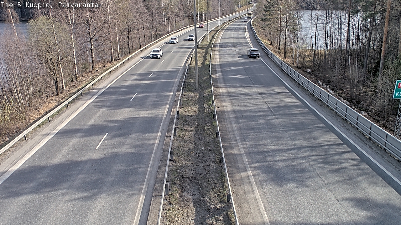 Weather Camera Image Road 5 Kuopio, Päiväranta, Kuopio, Pohjois-Savo
