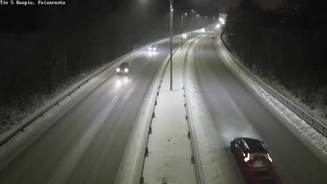 Kelikamerat Kuva Tie 5 Kuopio, Päiväranta, Kuopio, Pohjois-Savo