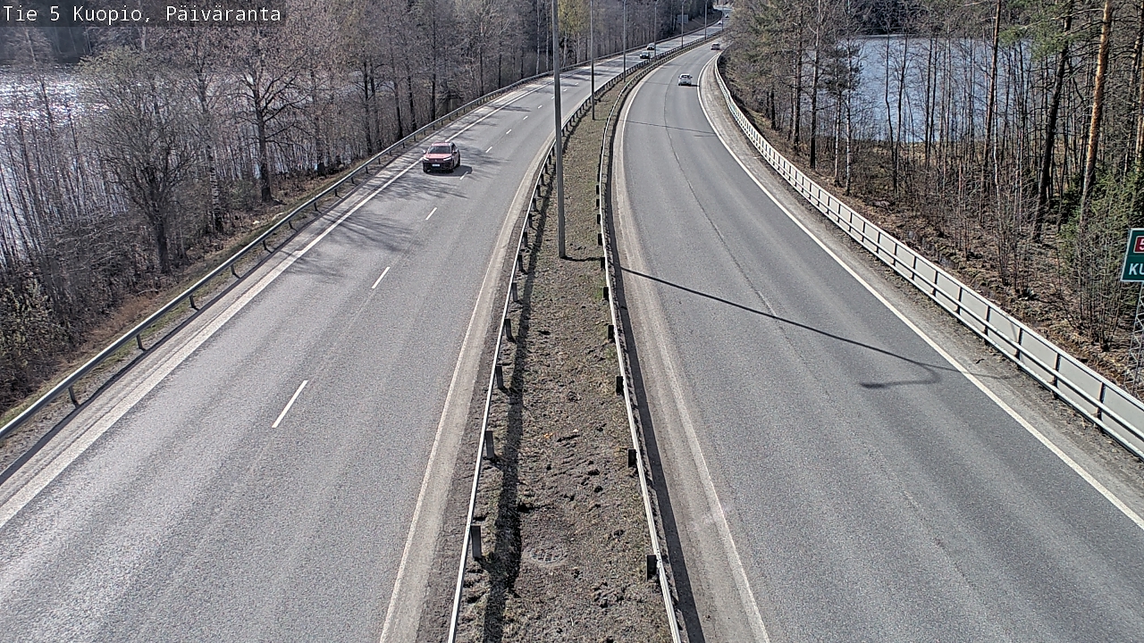 Weather Camera Image Road 5 Kuopio, Päiväranta, Kuopio, Pohjois-Savo