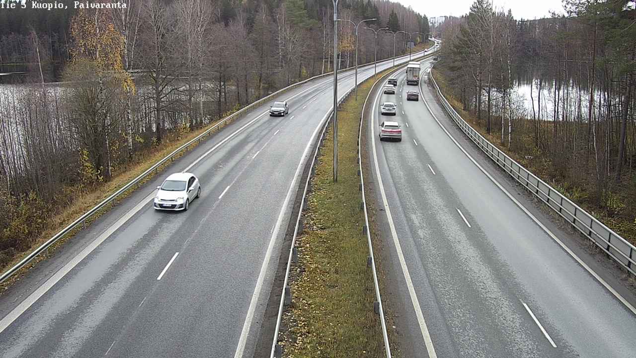 Weather Camera Image Väg 5 Kuopio, Päiväranta, Kuopio, Pohjois-Savo