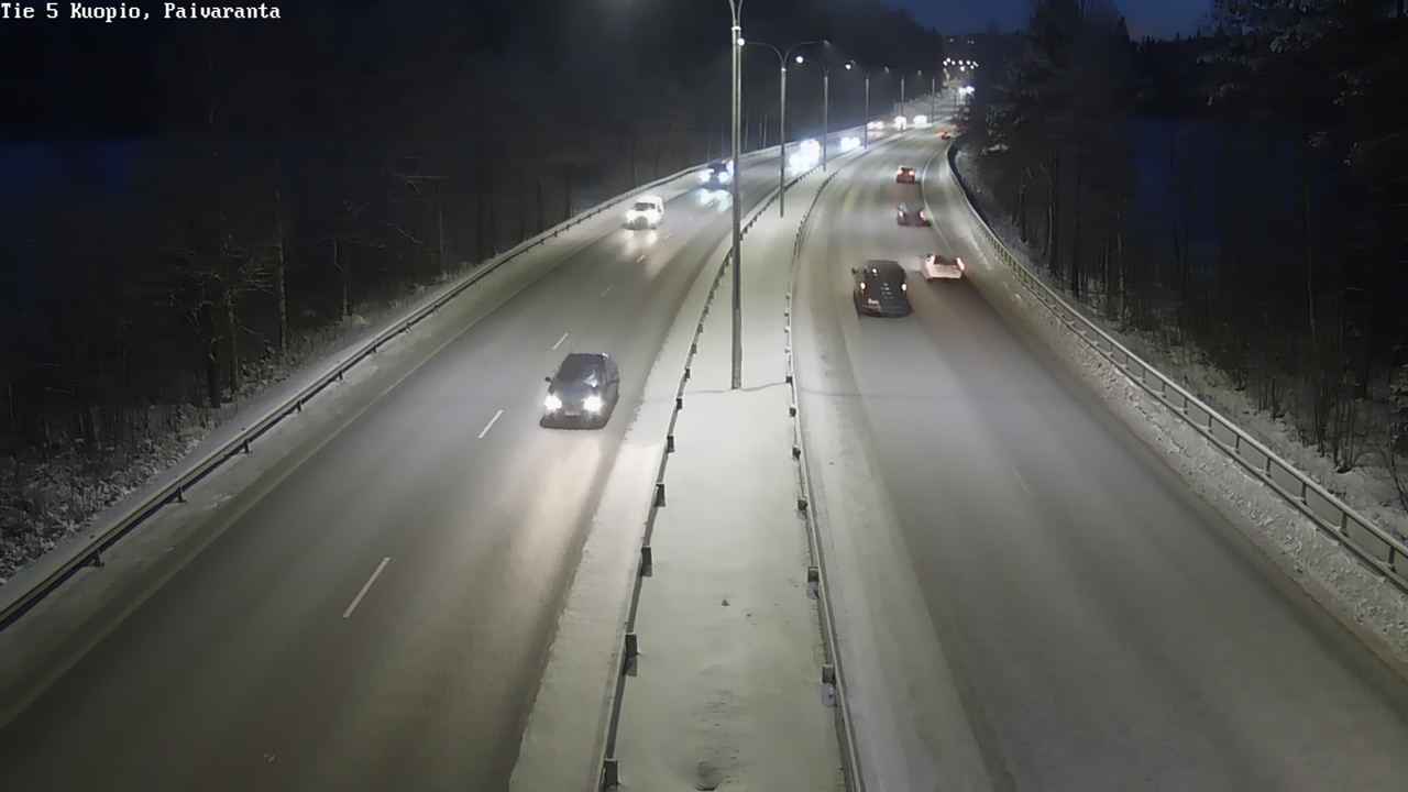 Weather Camera Image Väg 5 Kuopio, Päiväranta, Kuopio, Pohjois-Savo