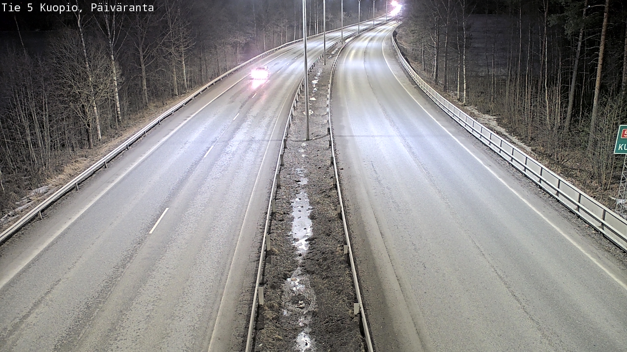 Kelikamerat Kuva Tie 5 Kuopio, Päiväranta, Kuopio, Pohjois-Savo