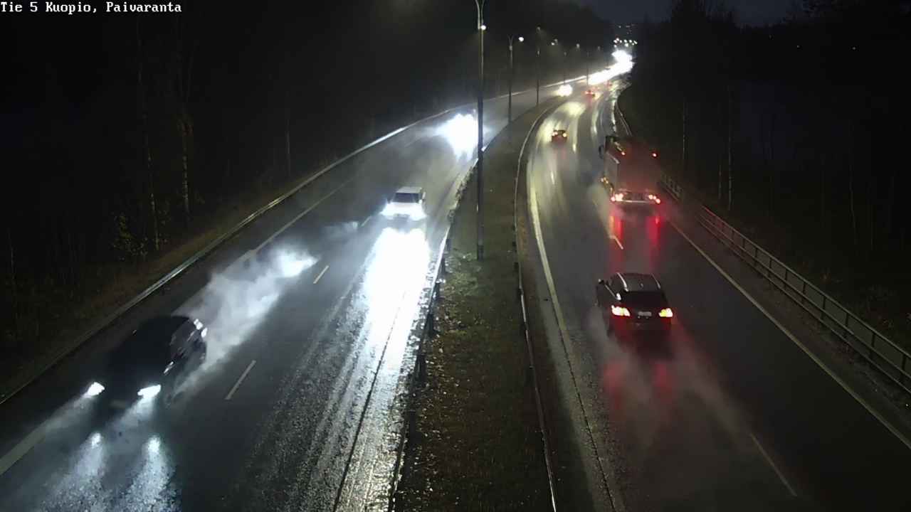 Weather Camera Image Väg 5 Kuopio, Päiväranta, Kuopio, Pohjois-Savo