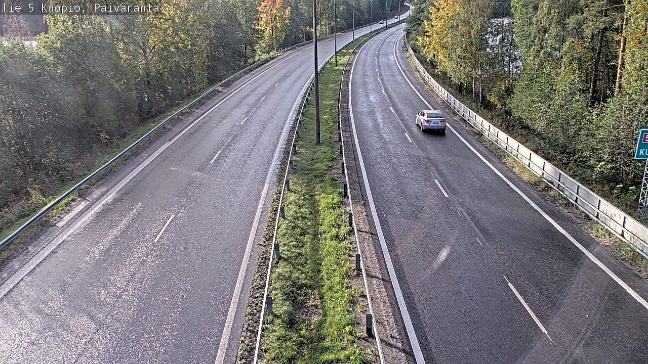 Weather Camera Image Road 5 Kuopio, Päiväranta, Kuopio, Pohjois-Savo