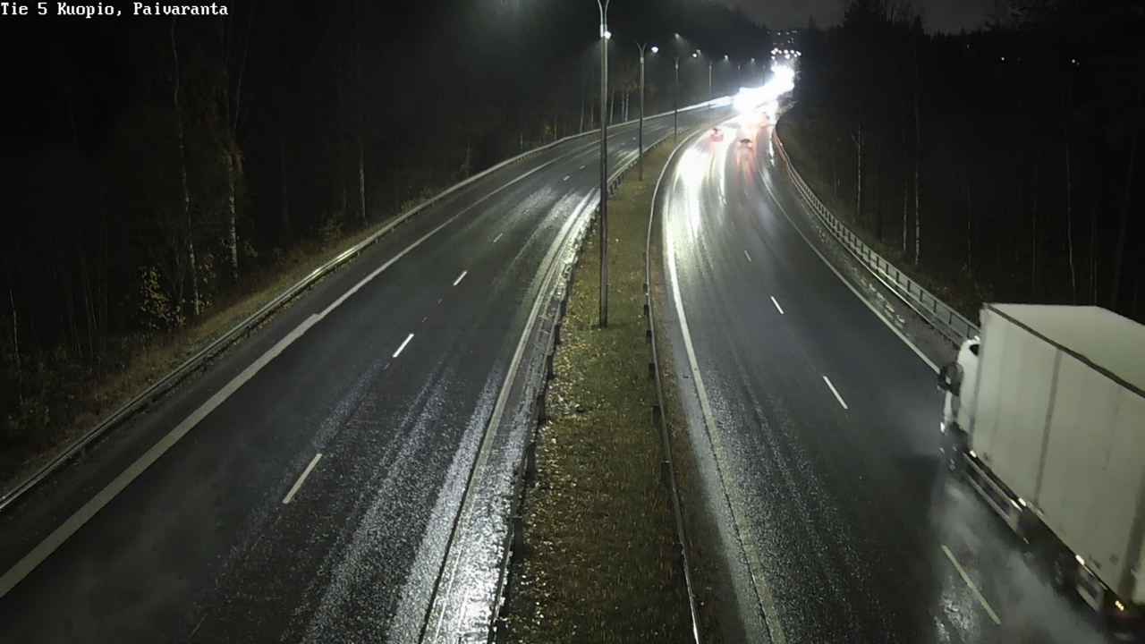 Weather Camera Image Väg 5 Kuopio, Päiväranta, Kuopio, Pohjois-Savo