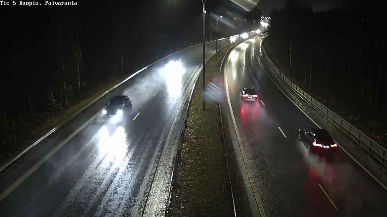 Weather Camera Image Väg 5 Kuopio, Päiväranta, Kuopio, Pohjois-Savo