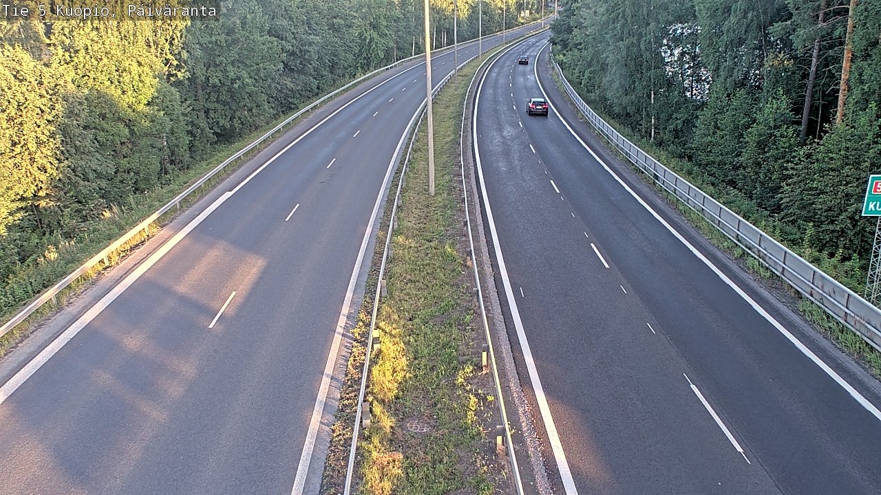 Kelikamerat Kuva Tie 5 Kuopio, Päiväranta, Kuopio, Pohjois-Savo