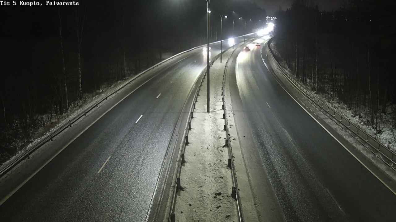 Weather Camera Image Road 5 Kuopio, Päiväranta, Kuopio, Pohjois-Savo