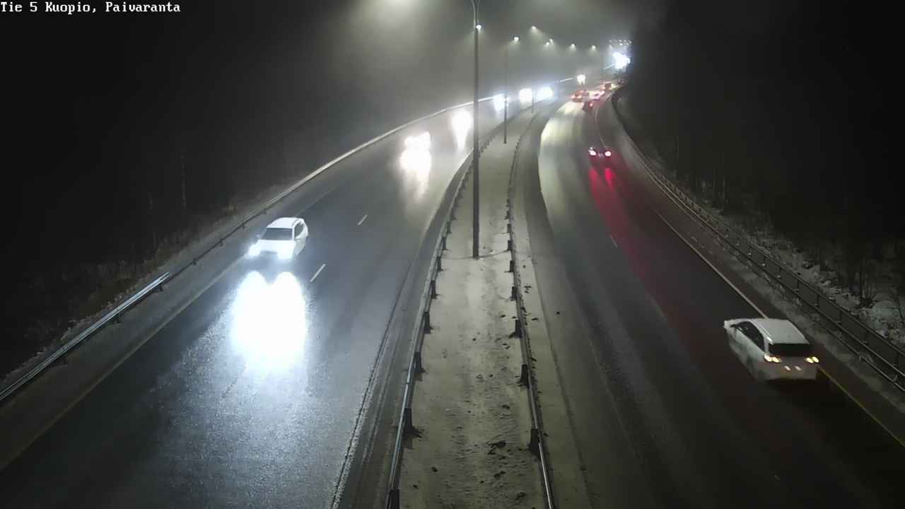 Weather Camera Image Road 5 Kuopio, Päiväranta, Kuopio, Pohjois-Savo