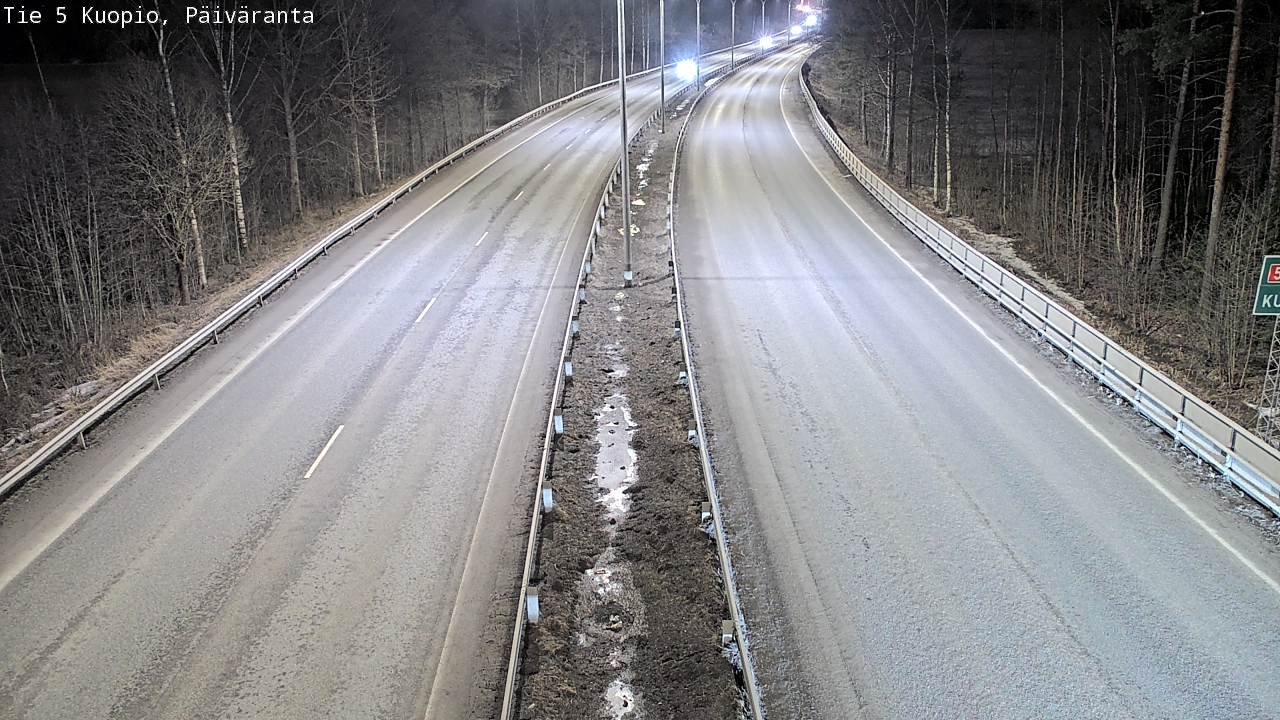 Kelikamerat Kuva Tie 5 Kuopio, Päiväranta, Kuopio, Pohjois-Savo