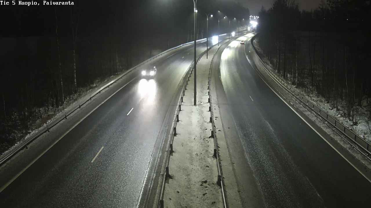 Weather Camera Image Road 5 Kuopio, Päiväranta, Kuopio, Pohjois-Savo