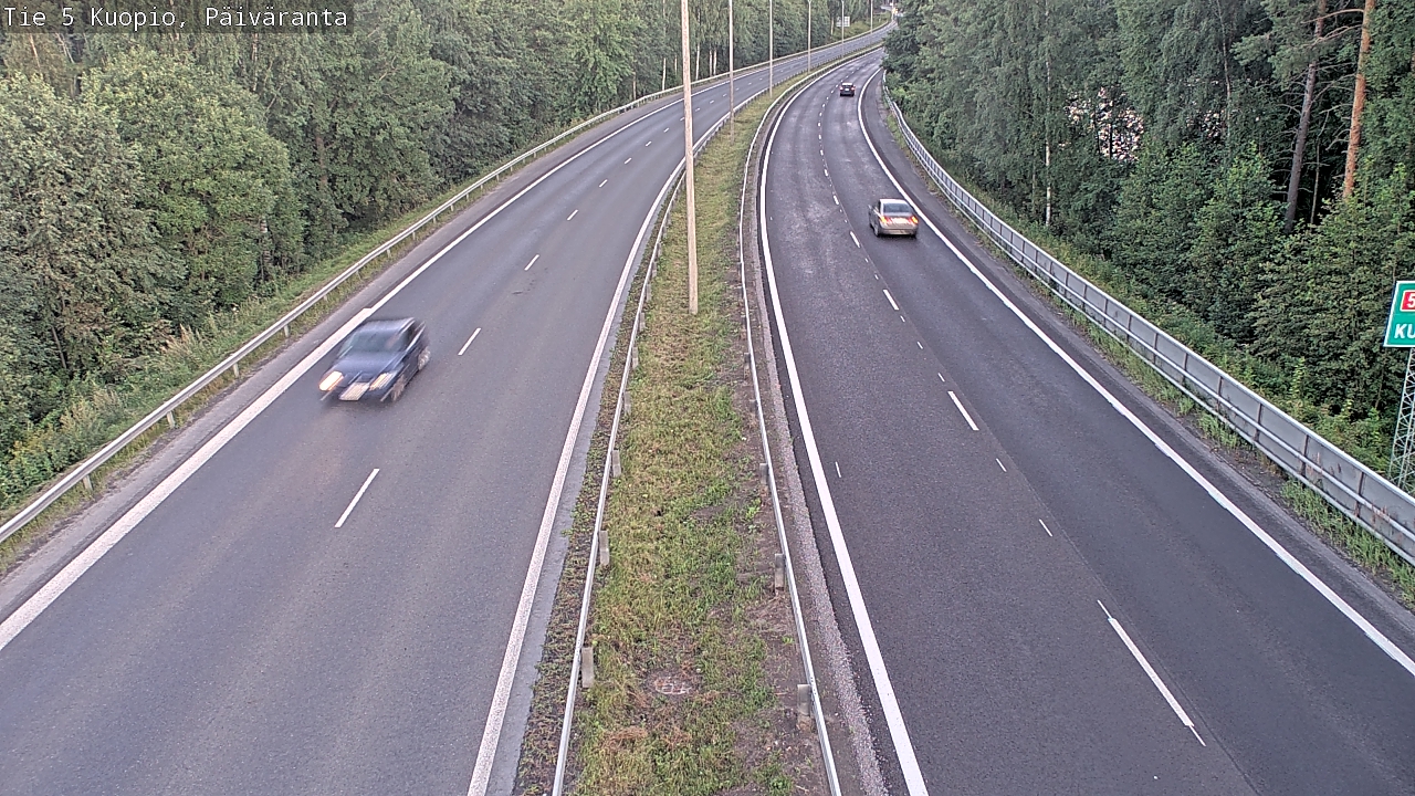 Kelikamerat Kuva Tie 5 Kuopio, Päiväranta, Kuopio, Pohjois-Savo