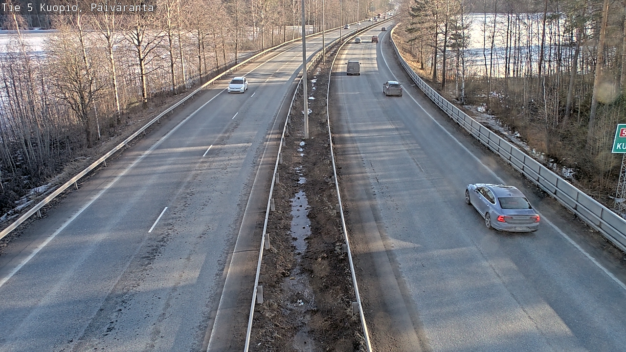 Kelikamerat Kuva Tie 5 Kuopio, Päiväranta, Kuopio, Pohjois-Savo