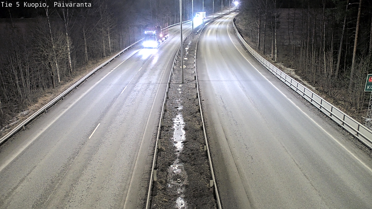 Kelikamerat Kuva Tie 5 Kuopio, Päiväranta, Kuopio, Pohjois-Savo