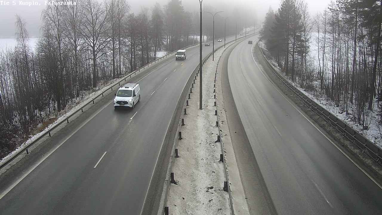 Weather Camera Image Road 5 Kuopio, Päiväranta, Kuopio, Pohjois-Savo