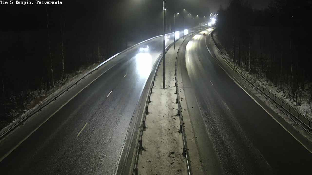 Weather Camera Image Road 5 Kuopio, Päiväranta, Kuopio, Pohjois-Savo