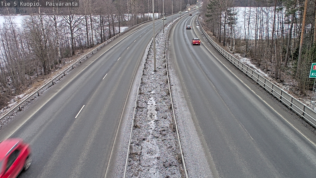 Kelikamerat Kuva Tie 5 Kuopio, Päiväranta, Kuopio, Pohjois-Savo