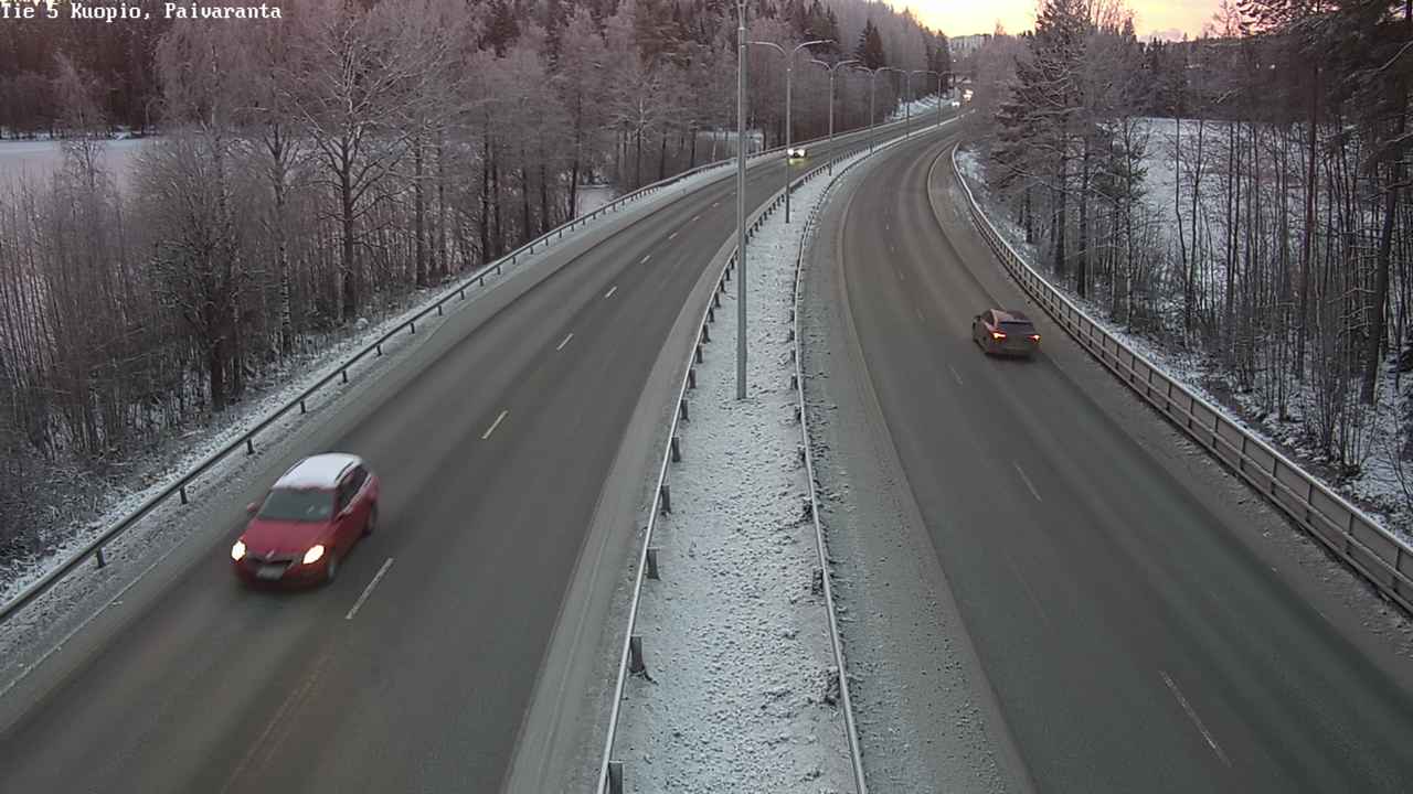Kelikamerat Kuva Tie 5 Kuopio, Päiväranta, Kuopio, Pohjois-Savo
