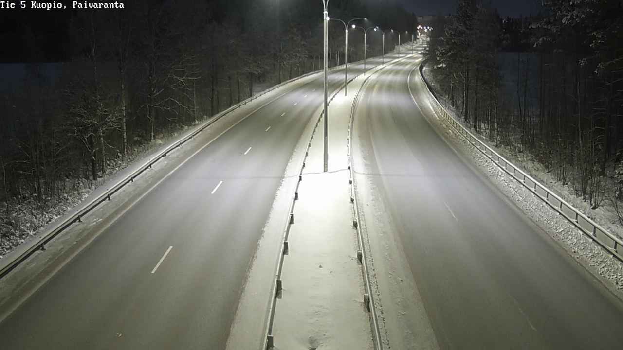 Weather Camera Image Väg 5 Kuopio, Päiväranta, Kuopio, Pohjois-Savo