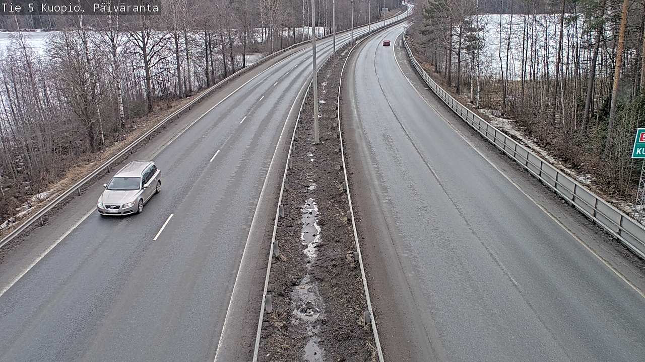 Kelikamerat Kuva Tie 5 Kuopio, Päiväranta, Kuopio, Pohjois-Savo