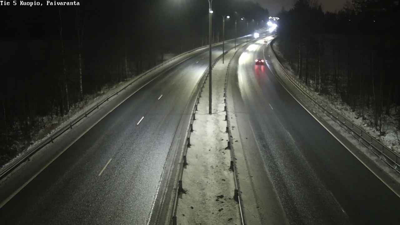 Weather Camera Image Road 5 Kuopio, Päiväranta, Kuopio, Pohjois-Savo