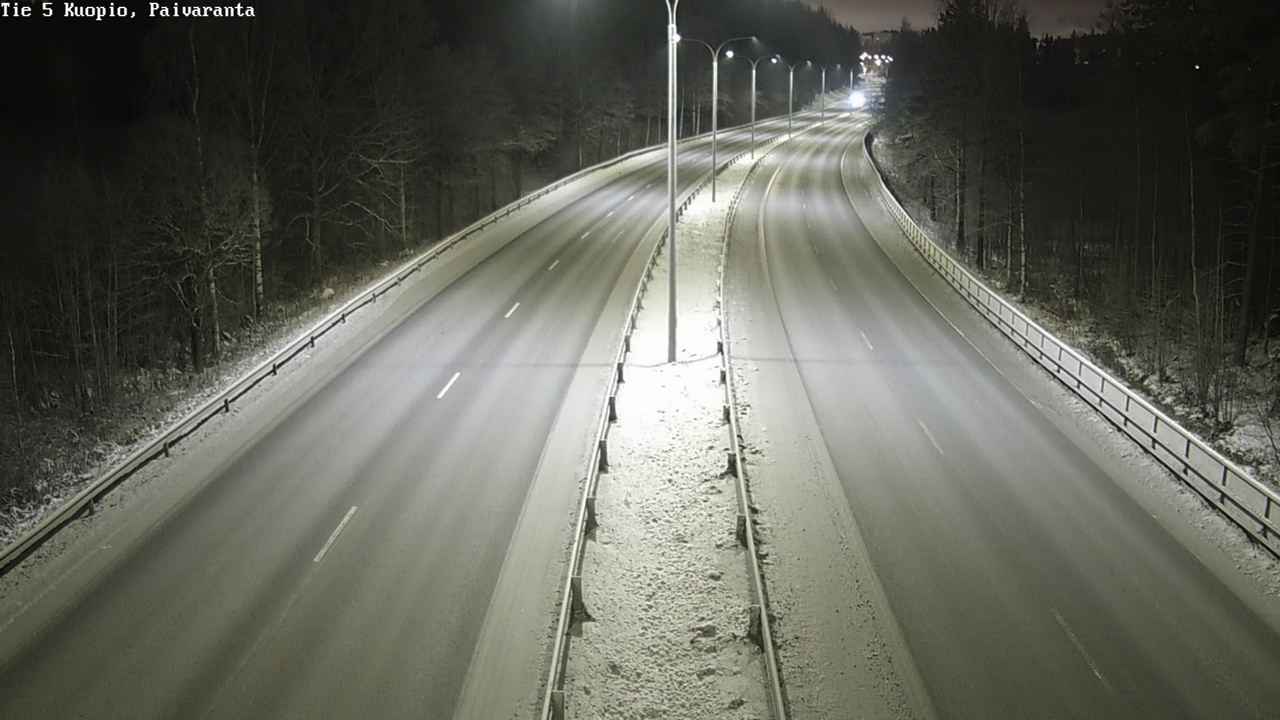 Kelikamerat Kuva Tie 5 Kuopio, Päiväranta, Kuopio, Pohjois-Savo