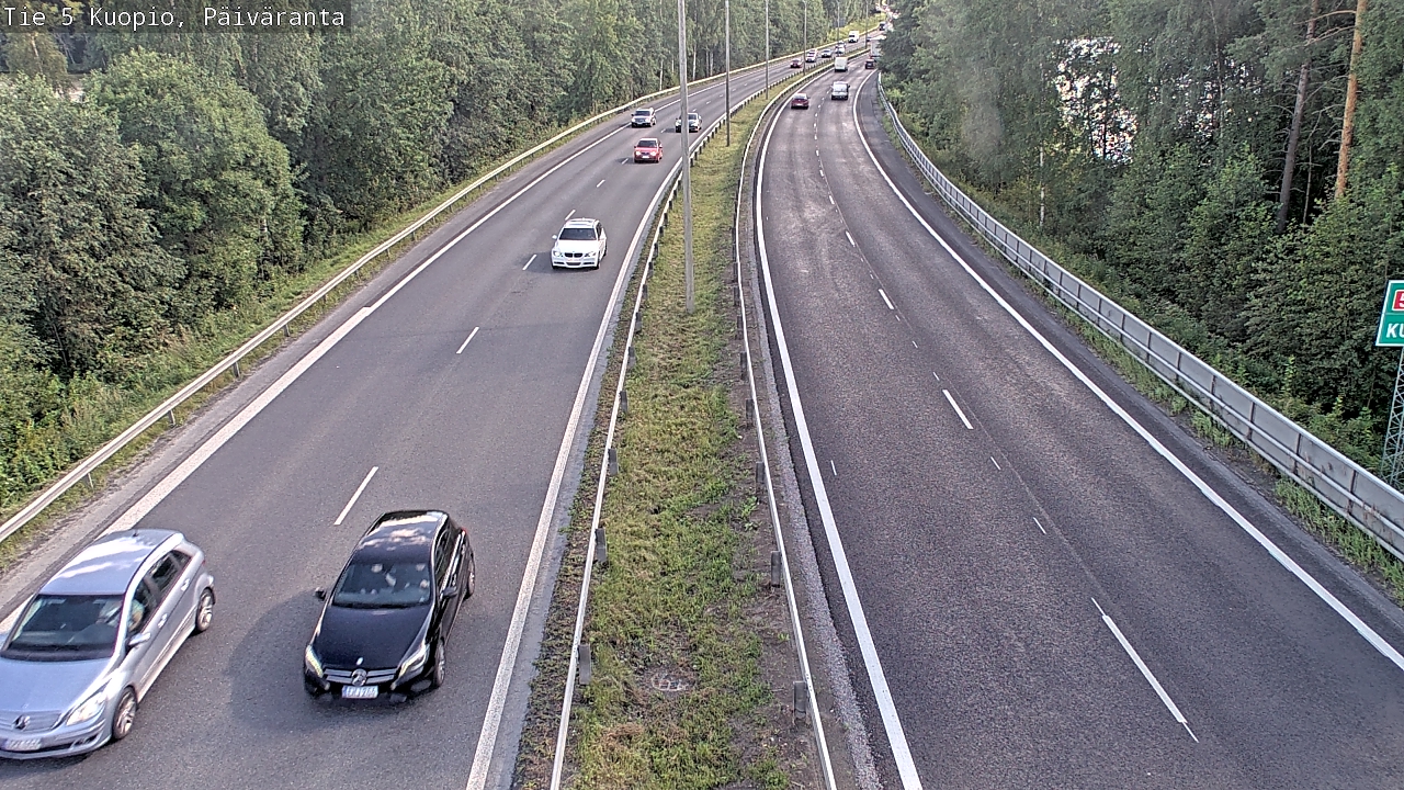 Kelikamerat Kuva Tie 5 Kuopio, Päiväranta, Kuopio, Pohjois-Savo