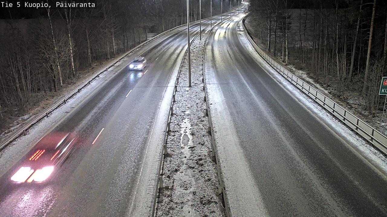Kelikamerat Kuva Tie 5 Kuopio, Päiväranta, Kuopio, Pohjois-Savo