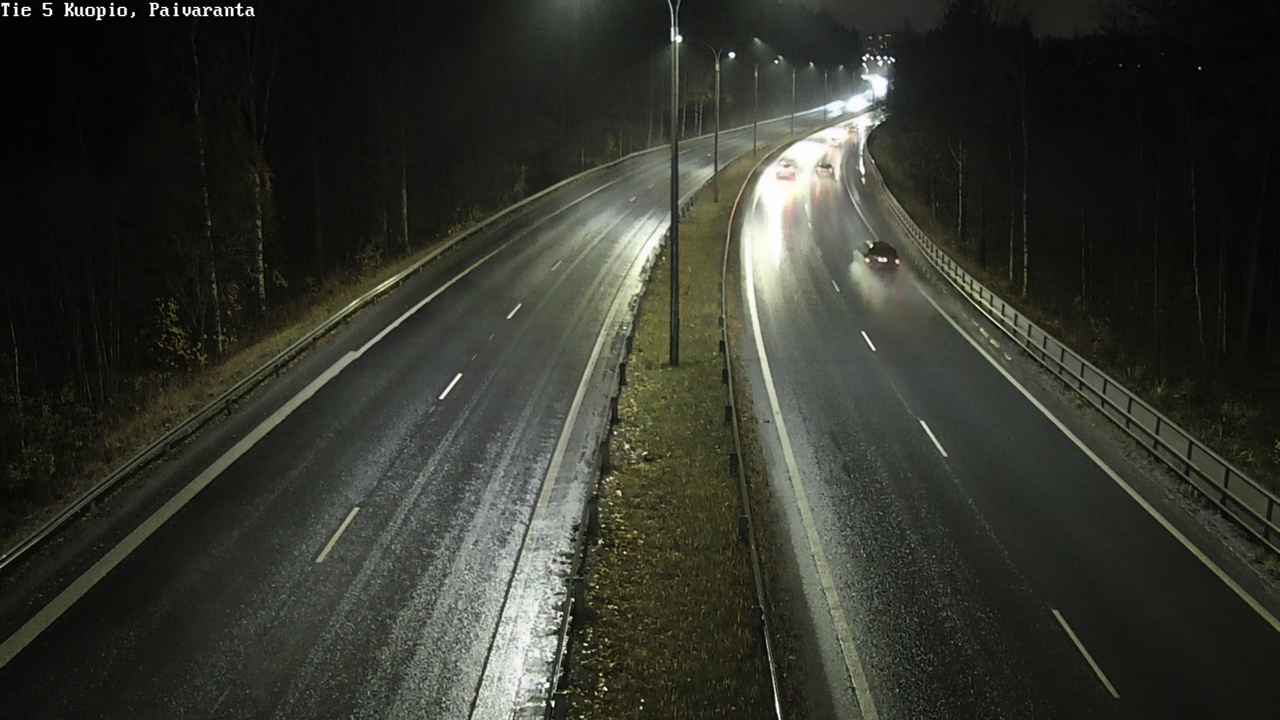 Weather Camera Image Väg 5 Kuopio, Päiväranta, Kuopio, Pohjois-Savo