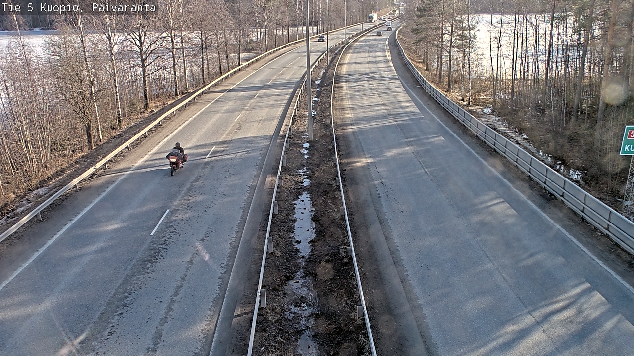 Kelikamerat Kuva Tie 5 Kuopio, Päiväranta, Kuopio, Pohjois-Savo