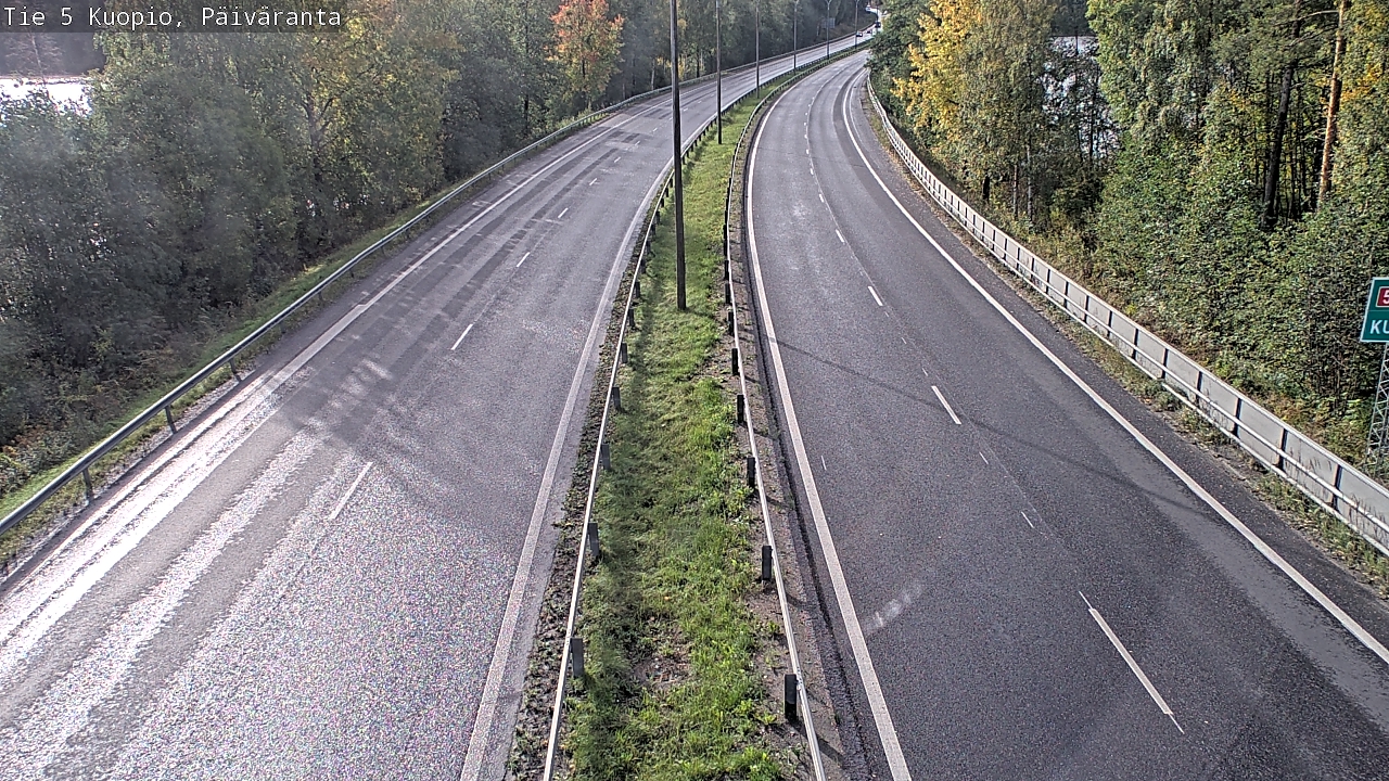 Weather Camera Image Road 5 Kuopio, Päiväranta, Kuopio, Pohjois-Savo