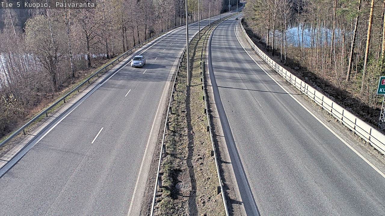 Kelikamerat Kuva Tie 5 Kuopio, Päiväranta, Kuopio, Pohjois-Savo